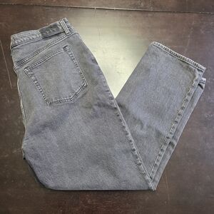 Abercrombie & Fitch Women's 33 90's Straight Curve Love Jeans Black